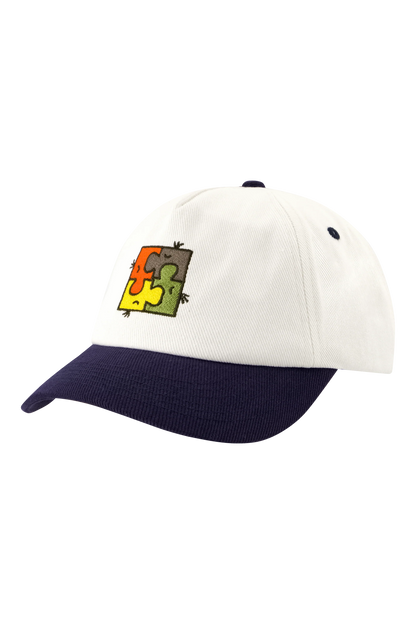The New Originals Unity Tone Cap - White Alyssum/Navy