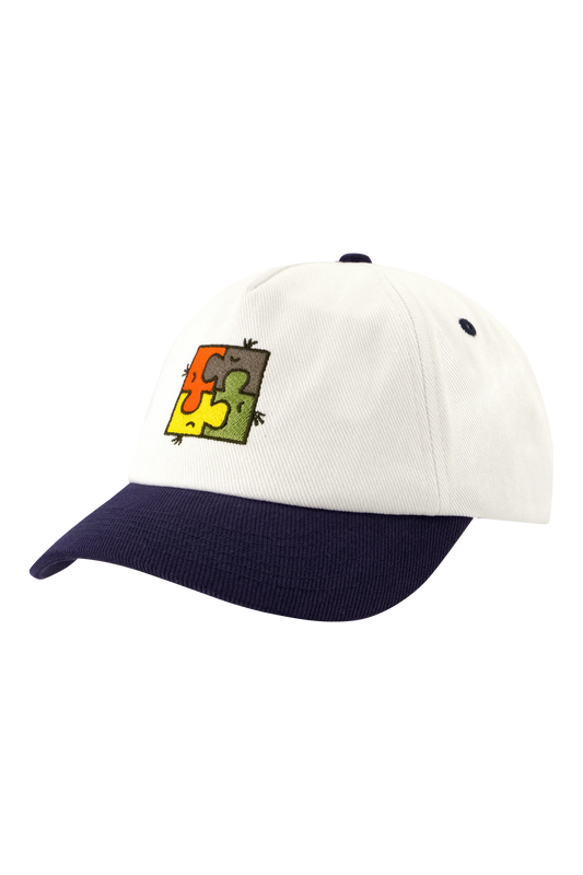 The New Originals Unity Tone Cap - White Alyssum/Navy