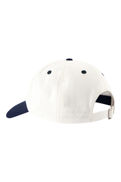 The New Originals Unity Tone Cap - White Alyssum/Navy