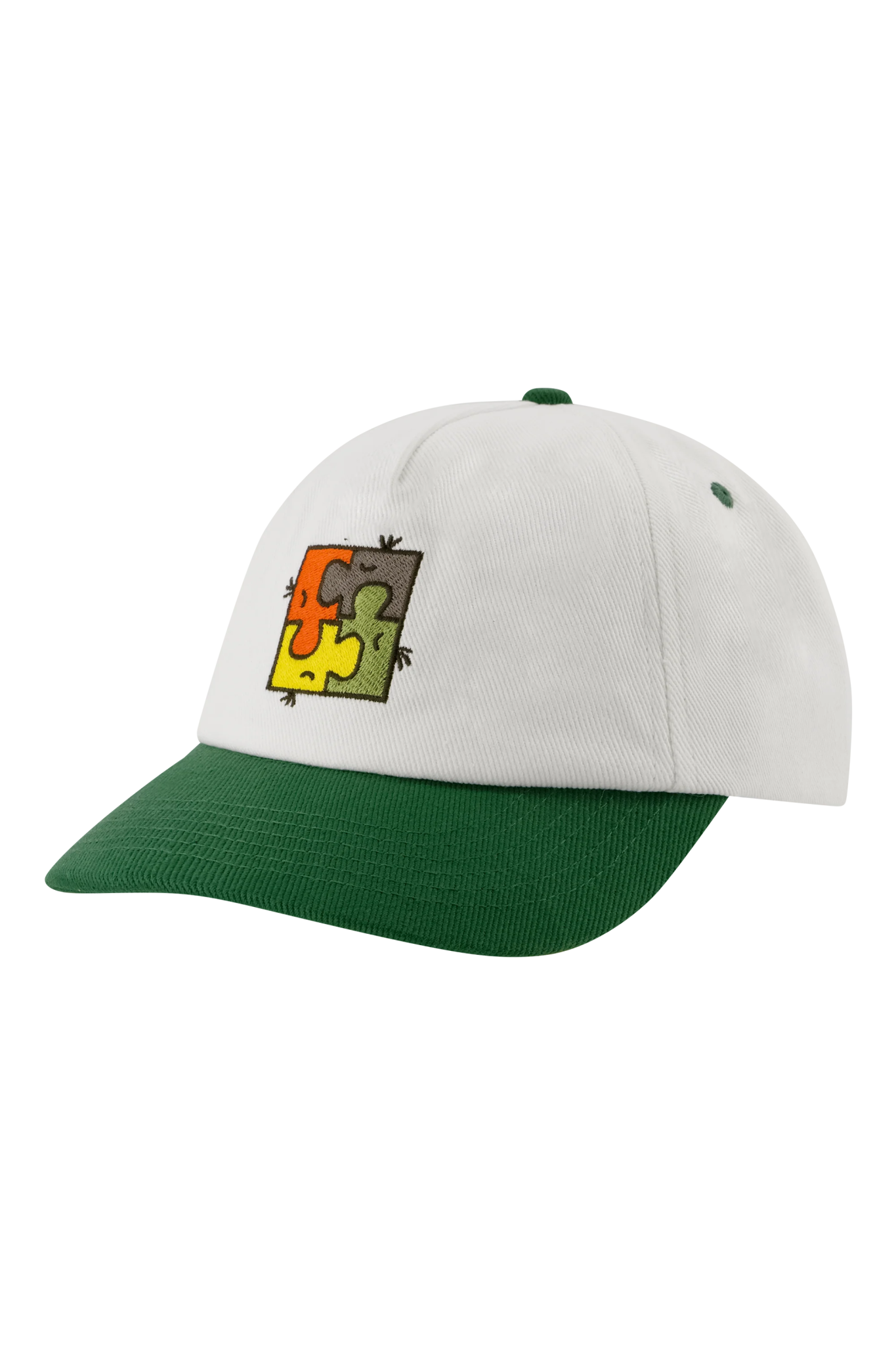 The New Originals Unity Tone Cap - White Alyssum/Green - Kubanna