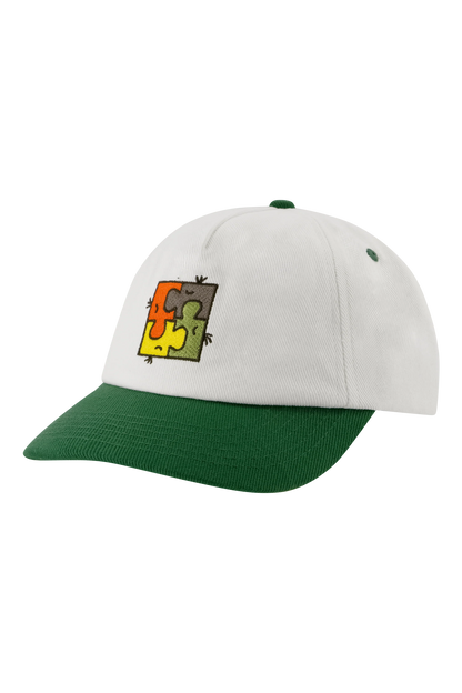 The New Originals Unity Tone Cap - White Alyssum/Green