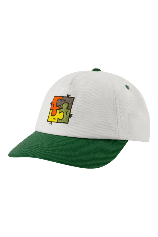 The New Originals Unity Tone Cap - White Alyssum/Green