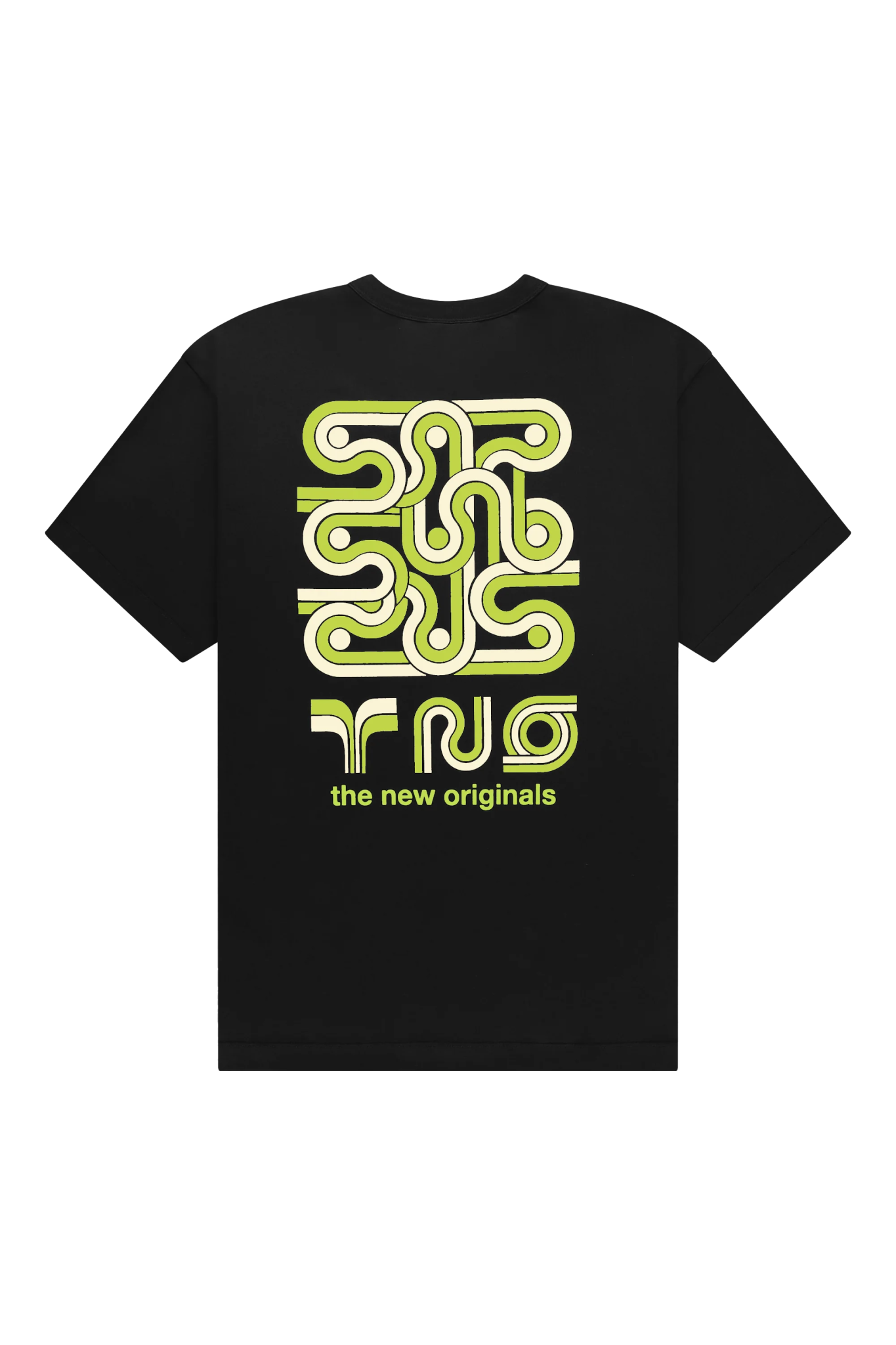 The New Originals Supergraphic Tee - Black/Lime Punch - Kubanna