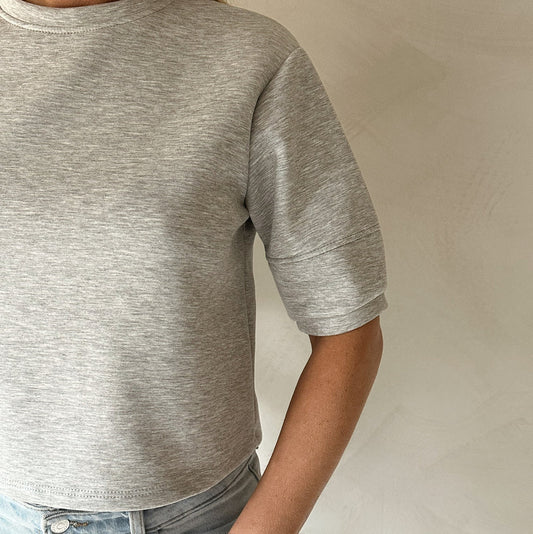 Not a label Jordy Top - Grey