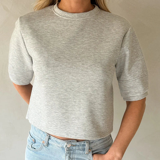Not a label Jordy Top - Grey