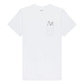 RIPNDIP Lord Nermal Pocket T-Shirt - White - Kubanna
