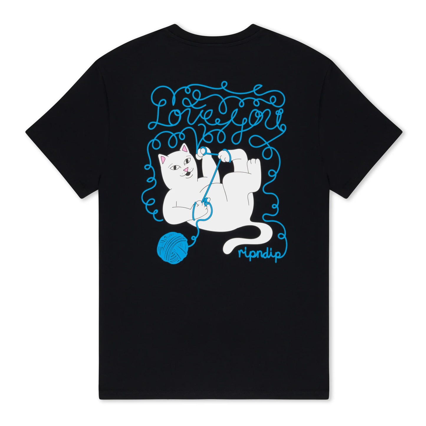 RIPNDIP THREADS TEE BLACK