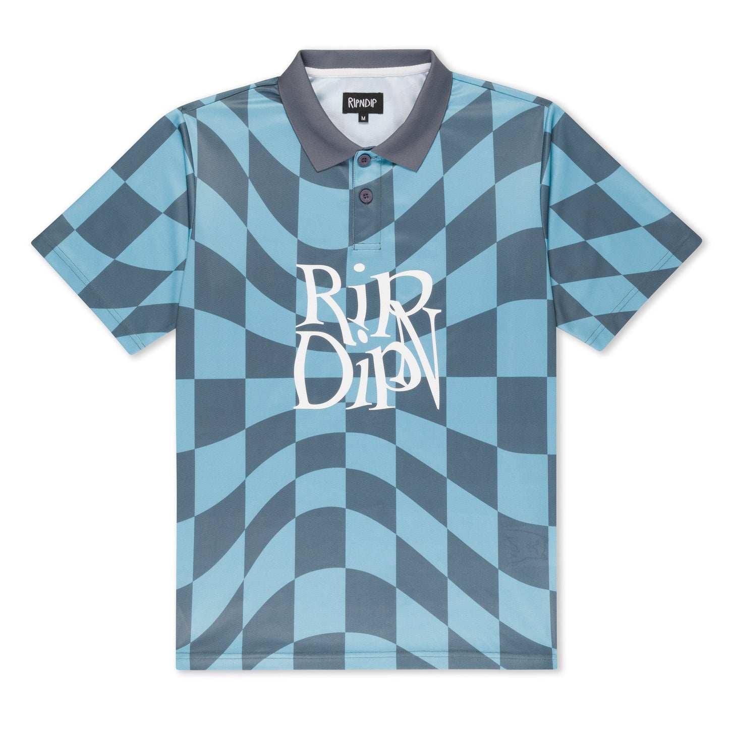 RIPNDIP QUANTUM GROOVE SOCCER JERSEY SLATE