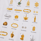 HUF JEWELRY L/S TEE - White - Kubanna