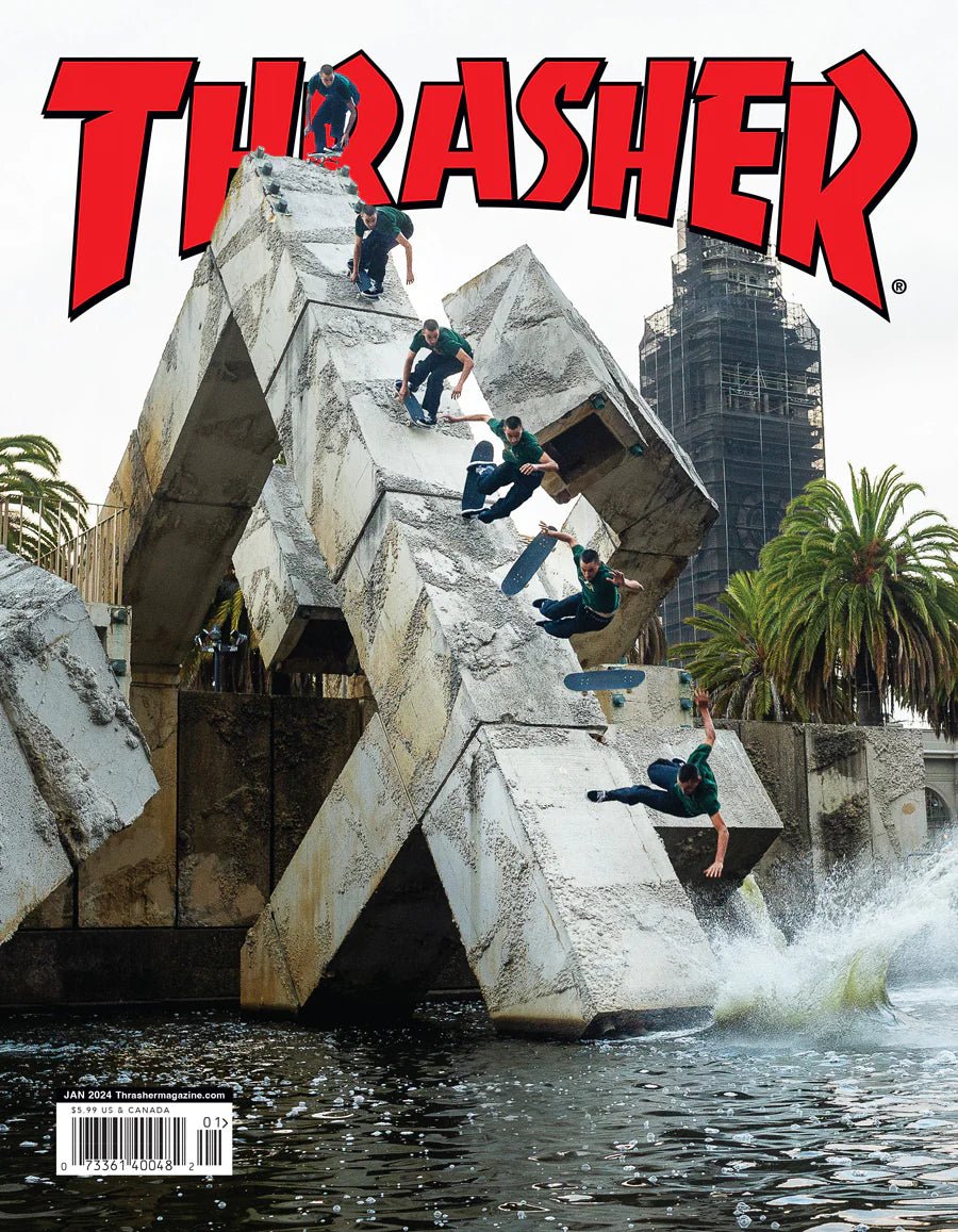 Thrasher Magazine - Januari 2024 - Kubanna