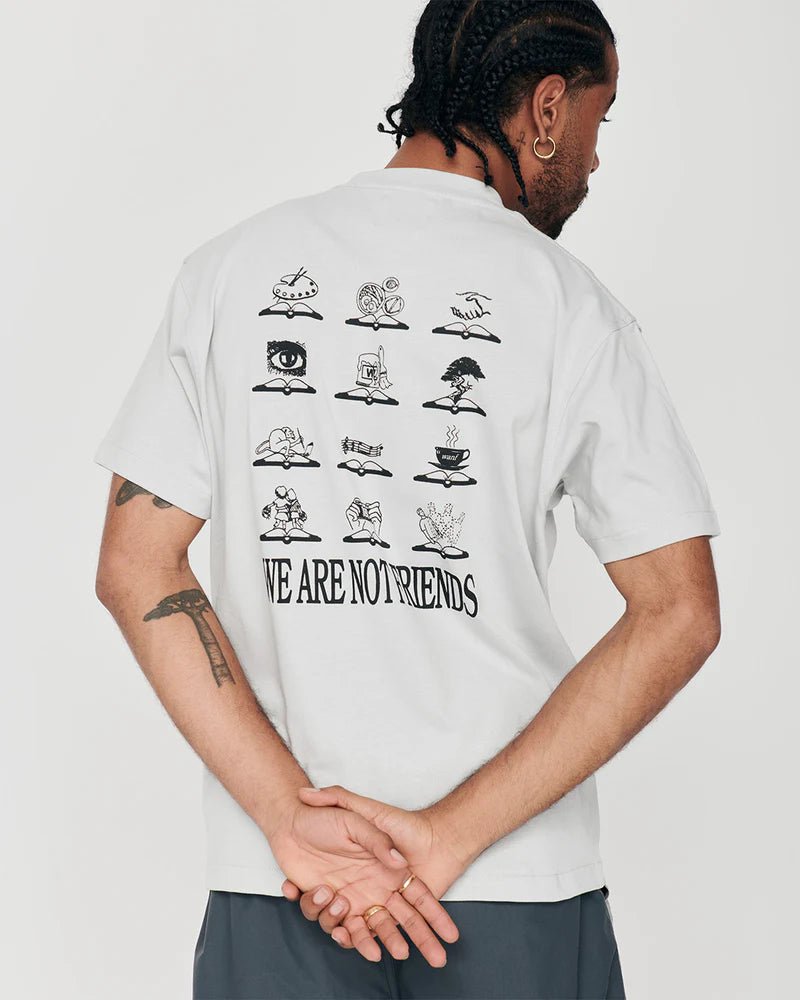 WANF Library W Tee - Grey - Kubanna