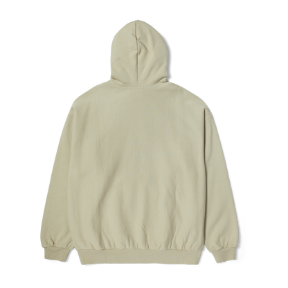 HUF Logo Applique Hooded Fleece - Putty