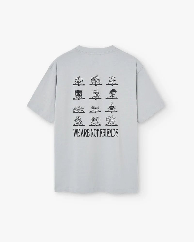 WANF Library W Tee - Grey - Kubanna