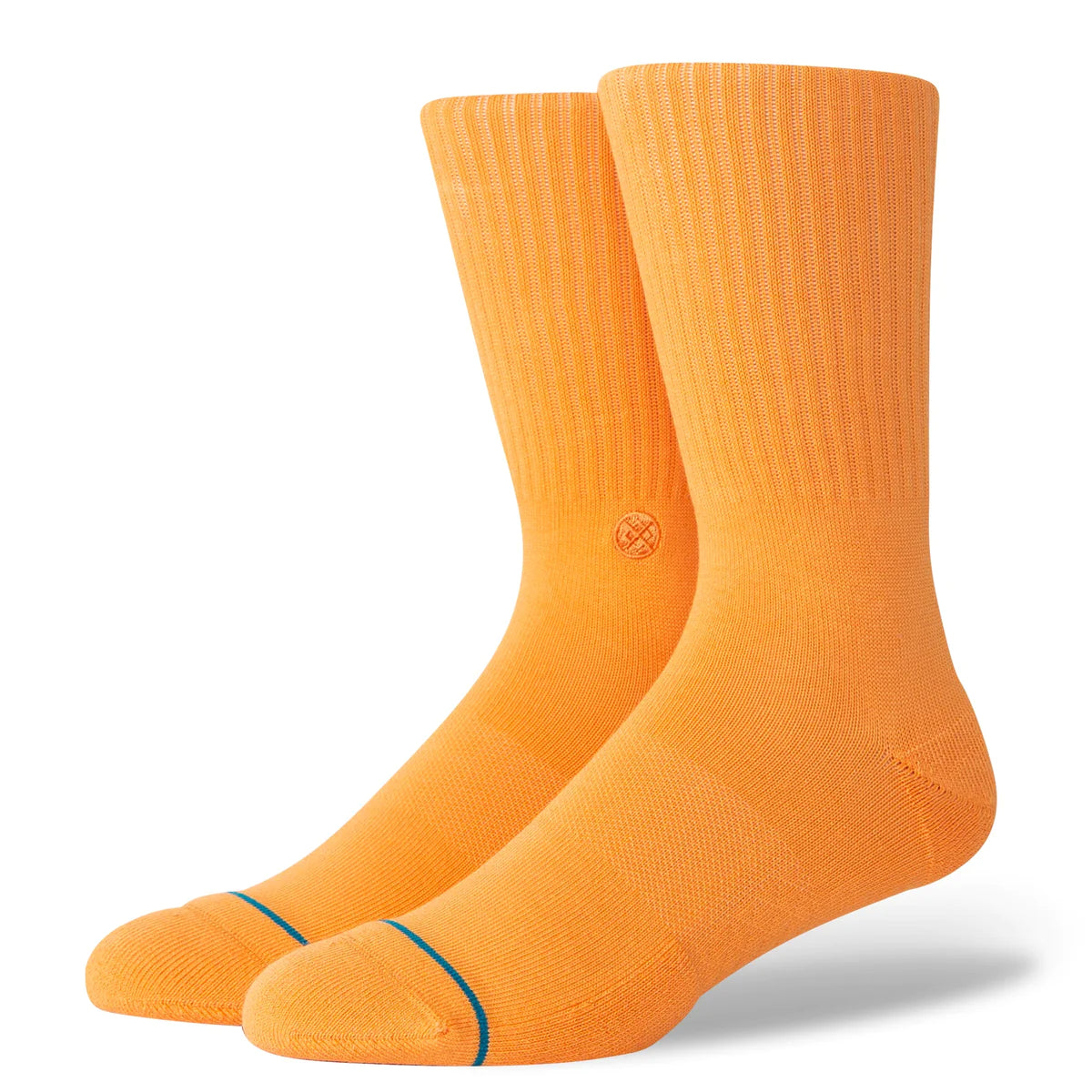 Stance ICON Crew Sock - Orange/Sand