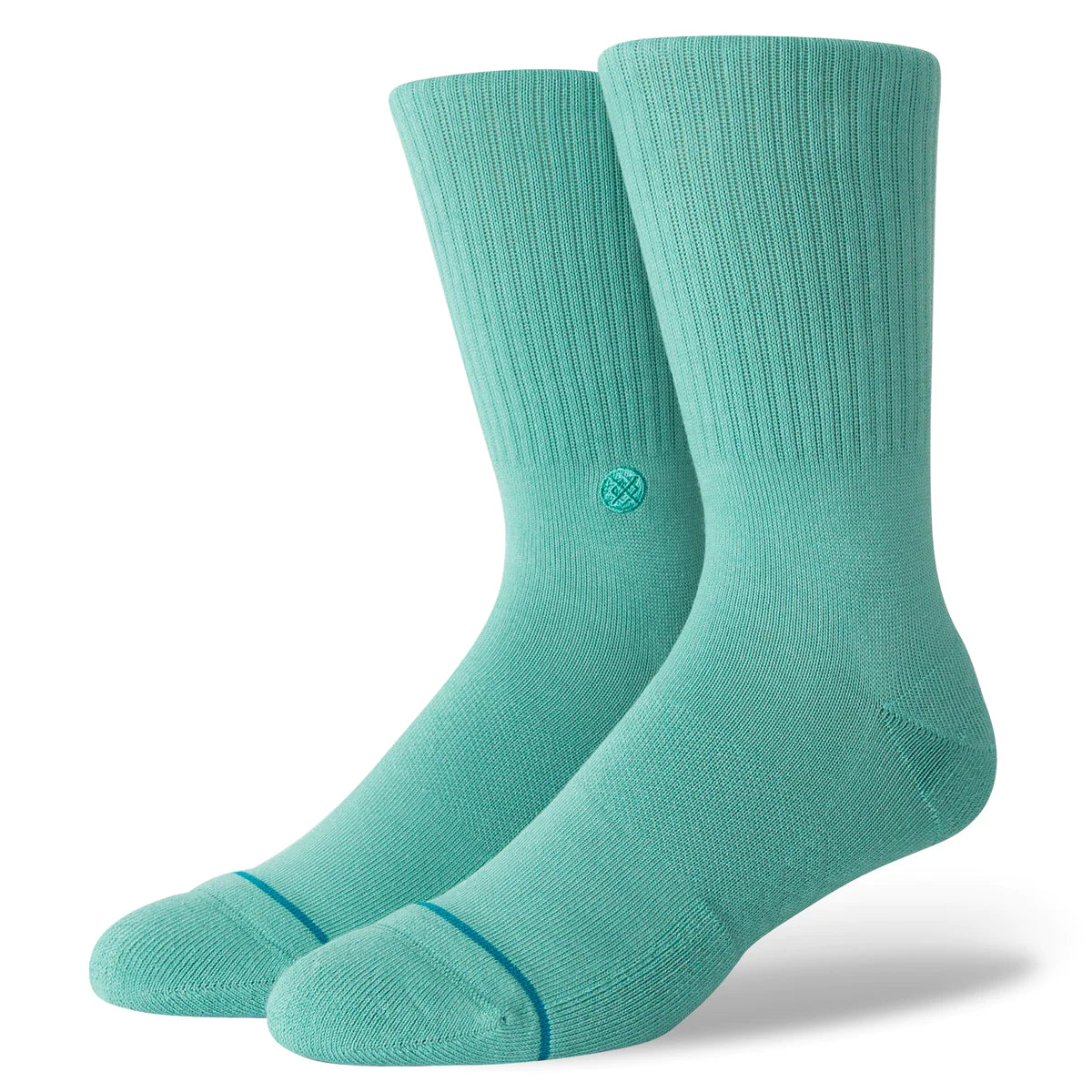 Stance ICON Crew Sock - Turquoise