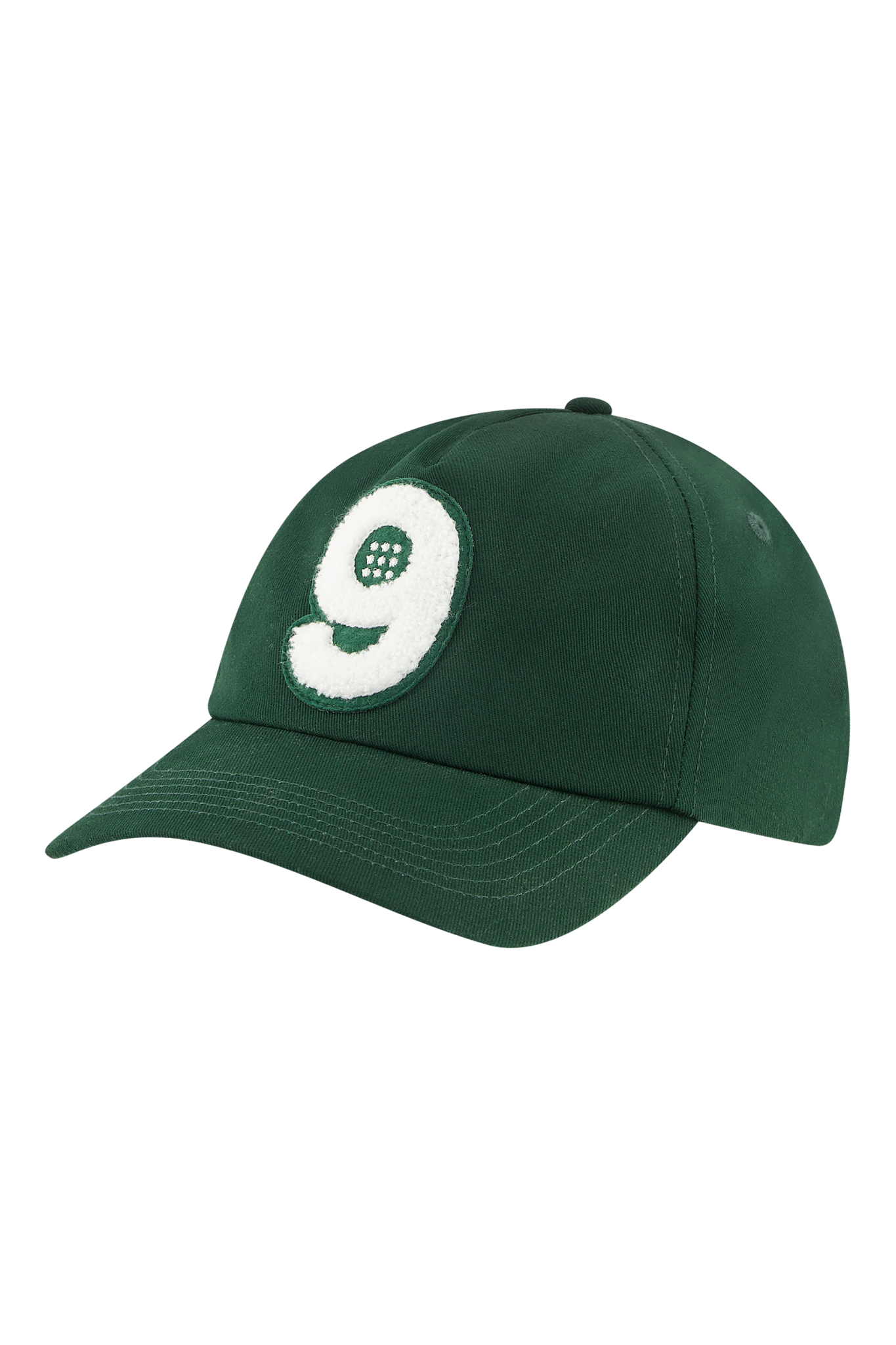 The New Originals Number 9 Cap - Forest Green - Kubanna