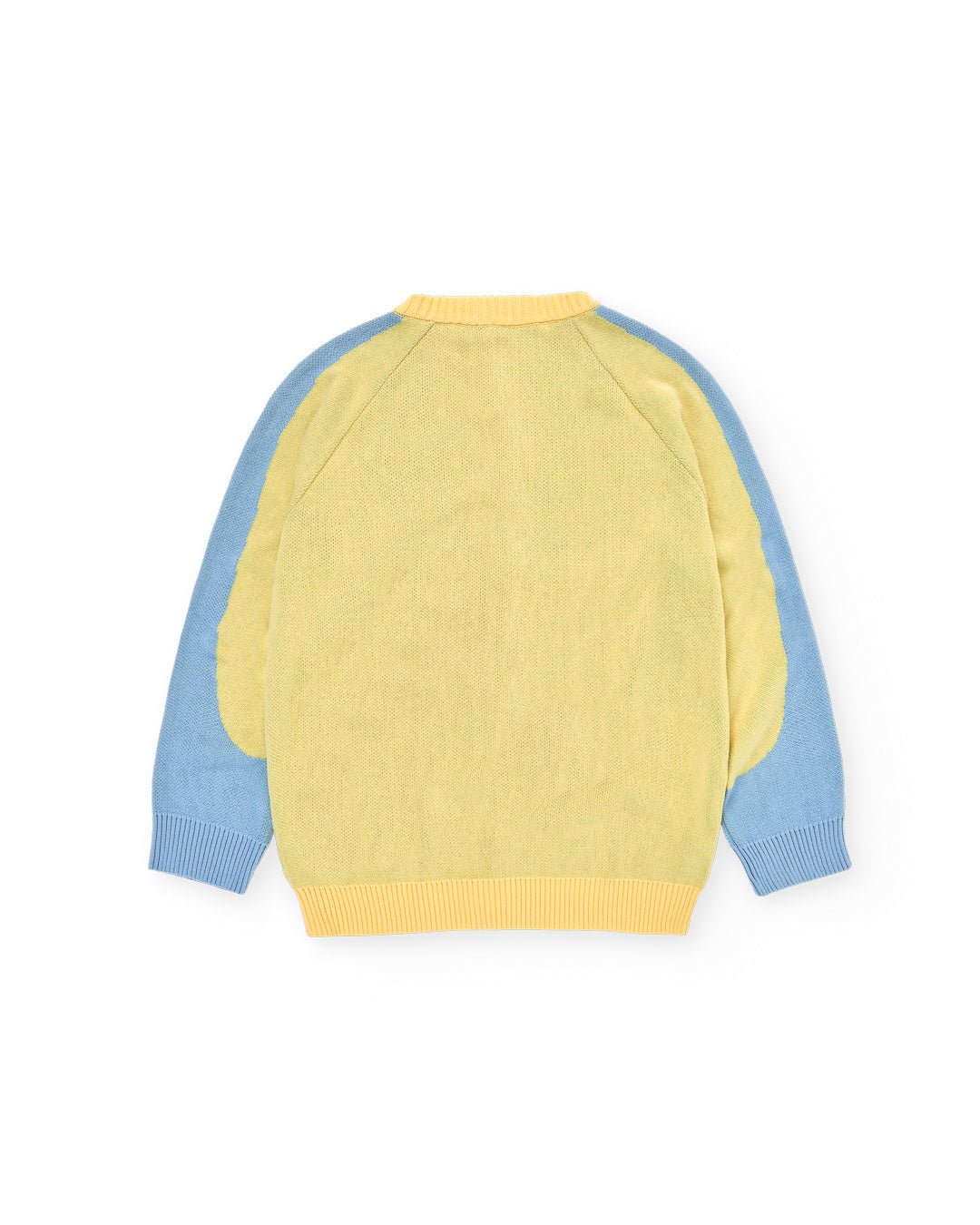 WANF Office Pastel Cardigan - Yellow/Blue - Kubanna