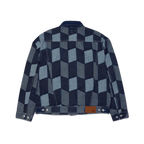 HUF PATCHWORK DENIM JACKET - Denim - Kubanna