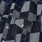 HUF PATCHWORK DENIM JACKET - Denim - Kubanna