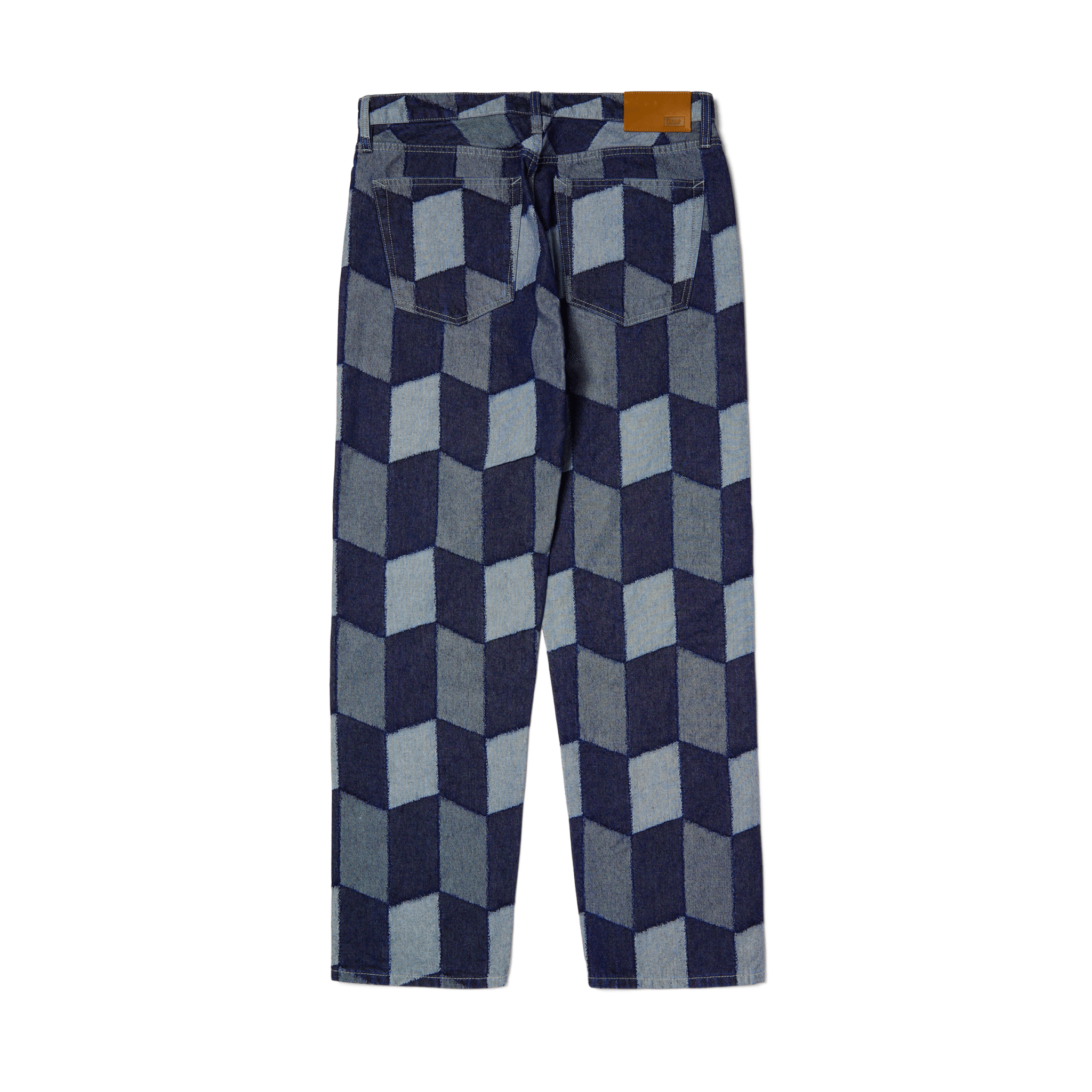HUF PATCHWORK DENIM PANT - Denim - Kubanna