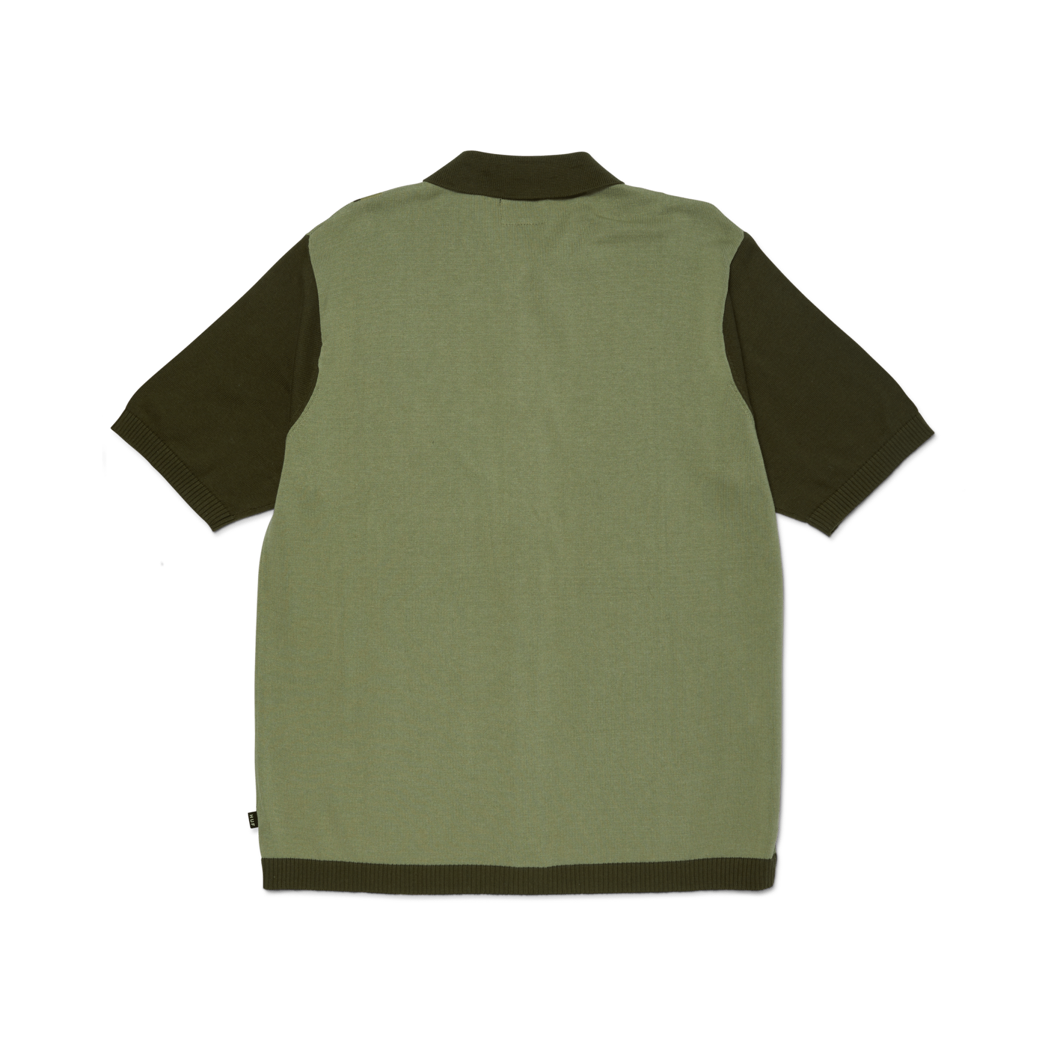 HUF PILLAR S/S KNIT SWEATER - Moss - Kubanna