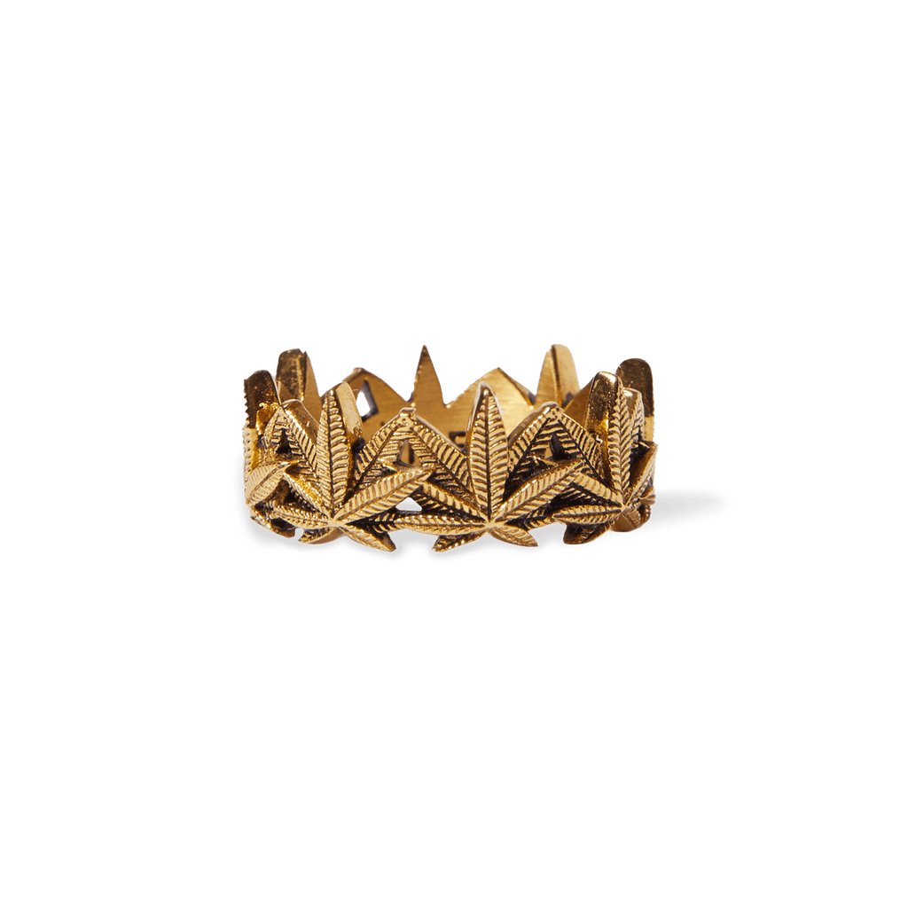 HUF Plantlife Ring - Gold - Kubanna