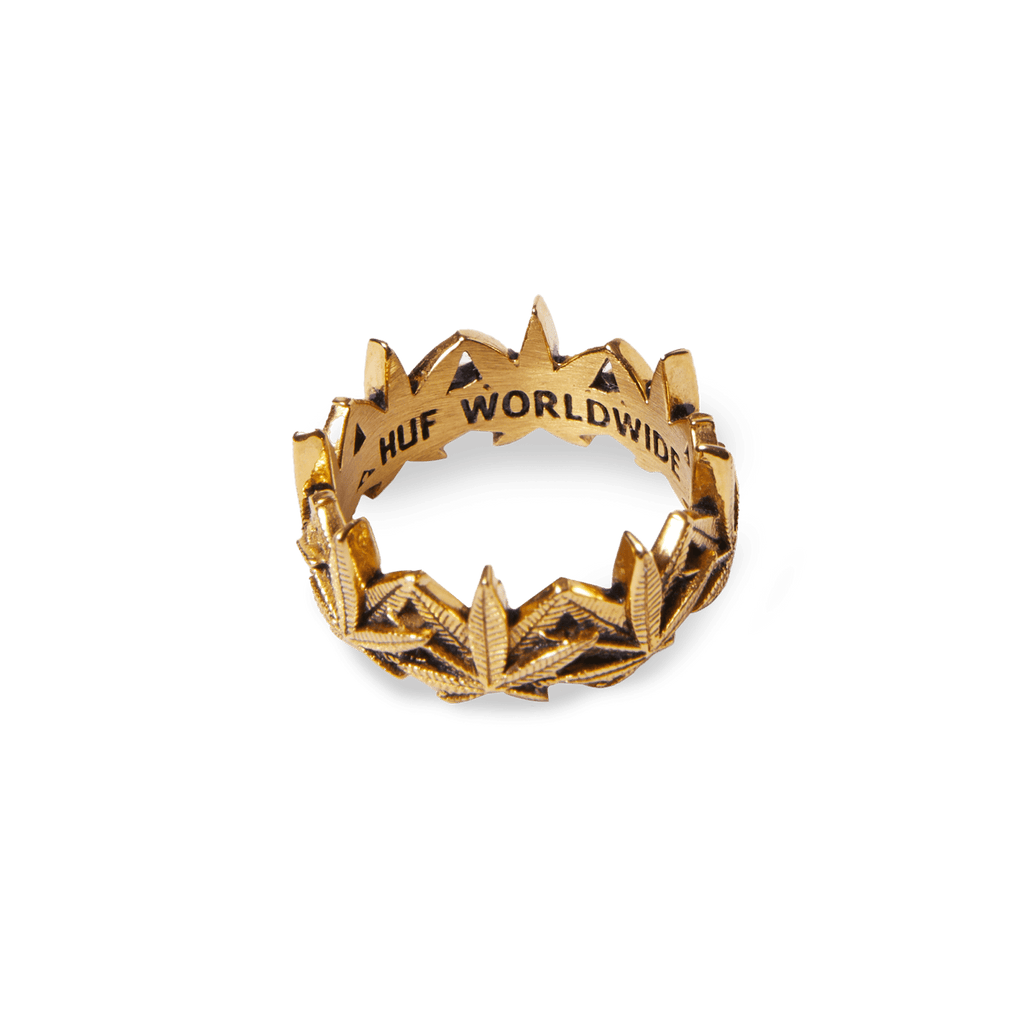 HUF Plantlife Ring - Gold - Kubanna