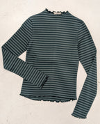 24 colours Striped Shirt - Green - Kubanna