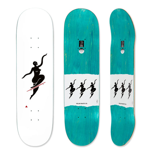 Polar Skate Co. No Complies 8.5 Deck - White