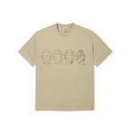 Polar Skate Co. | 8 Heads T-Shirt – Sand/Brown