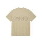 Polar Skate Co. | 8 Heads T-Shirt – Sand/Brown