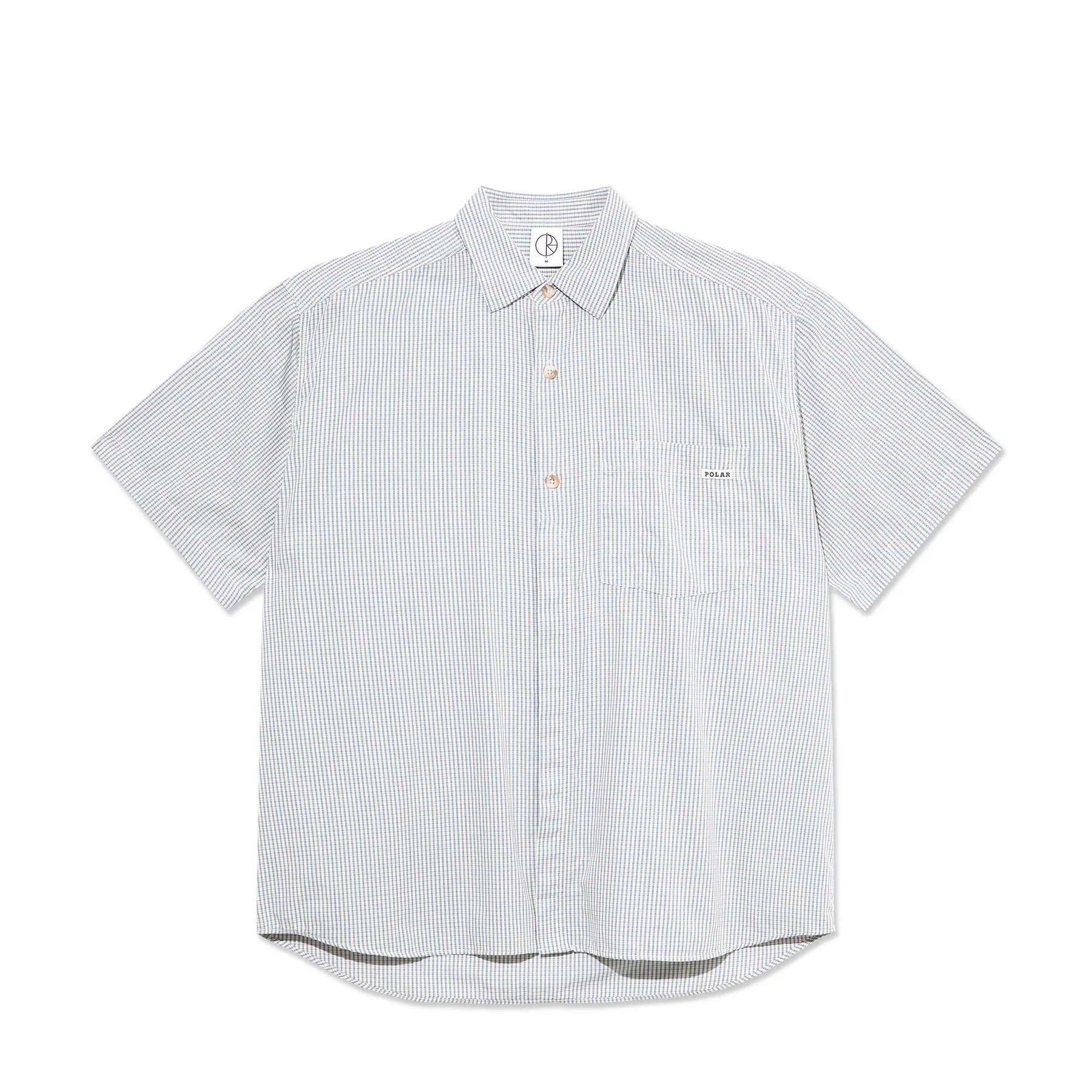 Polar Skate Co. | Mitch Shirt – Blue Check