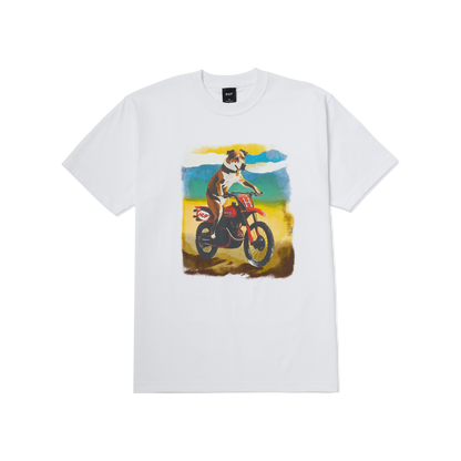 HUF Road Dog S/S Tee - White