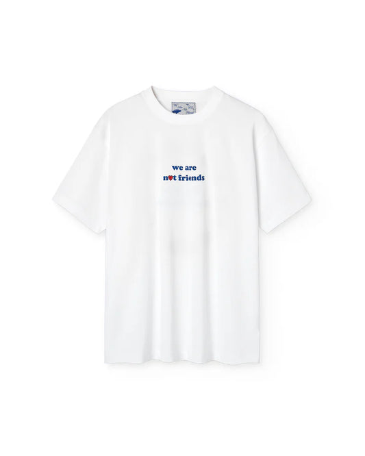 WANF Round Hearts T-shirts - White