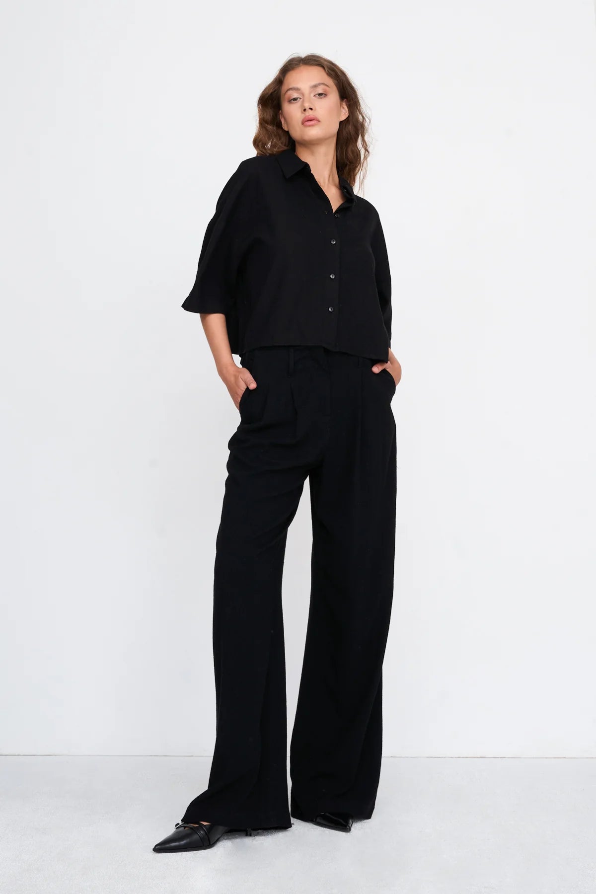 24 Colours Blouse - Black