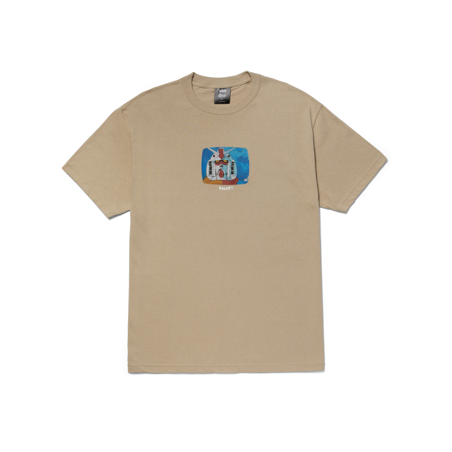 HUF x Mobile Suit Gundam - Scanline tee - Sand