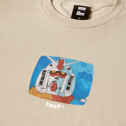 HUF x Mobile Suit Gundam - Scanline tee - Sand