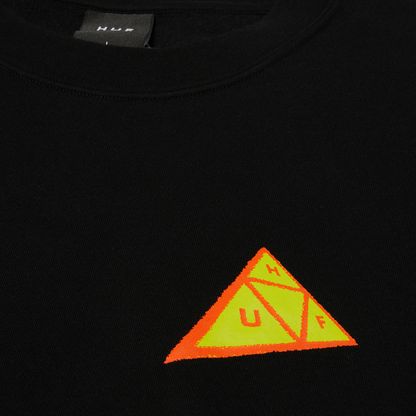 HUF Skewed TT Crewneck - Black