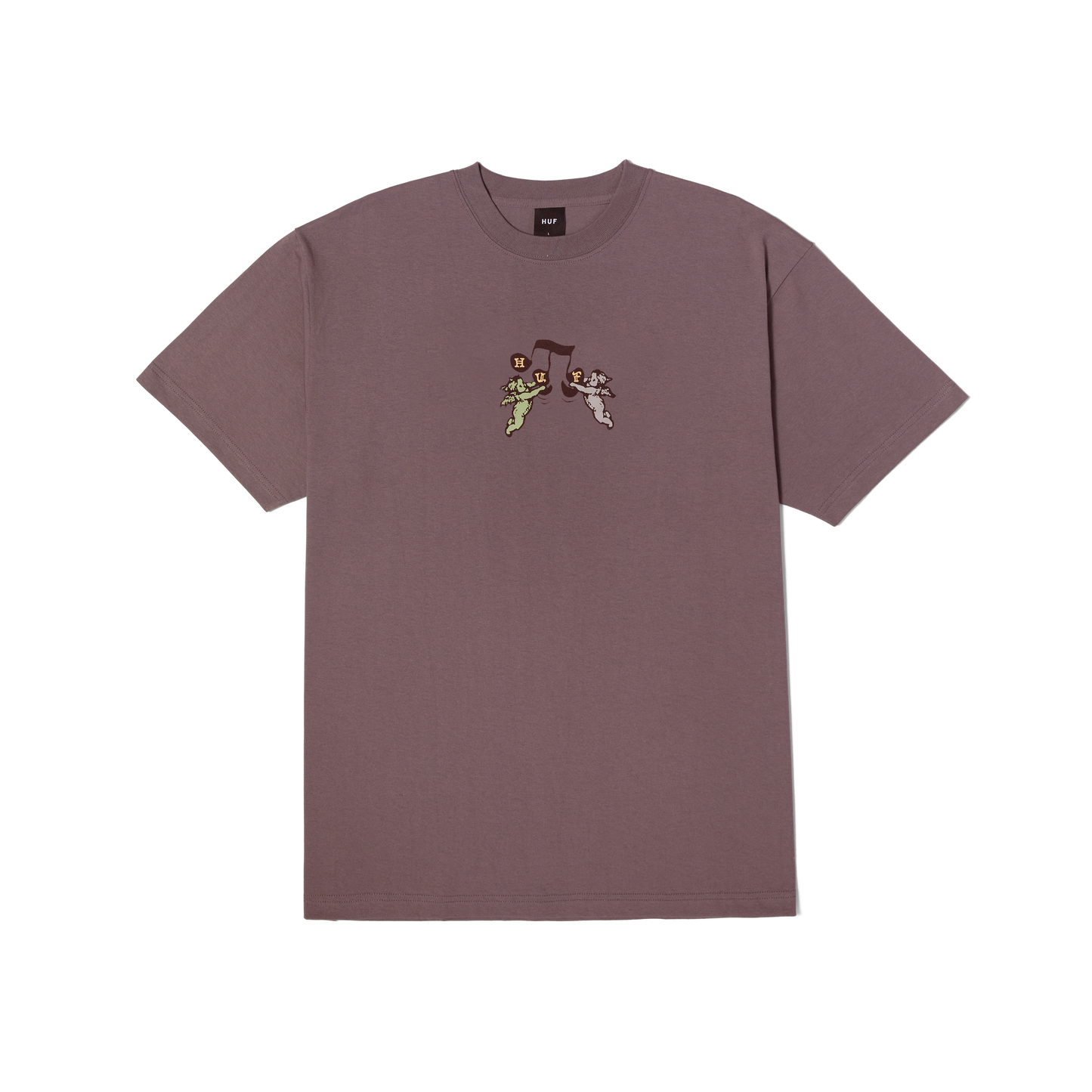 HUF Song S/S Tee - Light plum