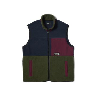 HUF Sonoma High Pile Vest - Multi-Color