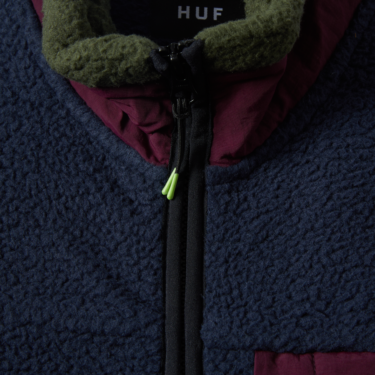 HUF Sonoma High Pile Vest - Multi-Color