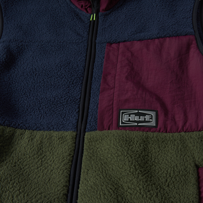 HUF Sonoma High Pile Vest - Multi-Color