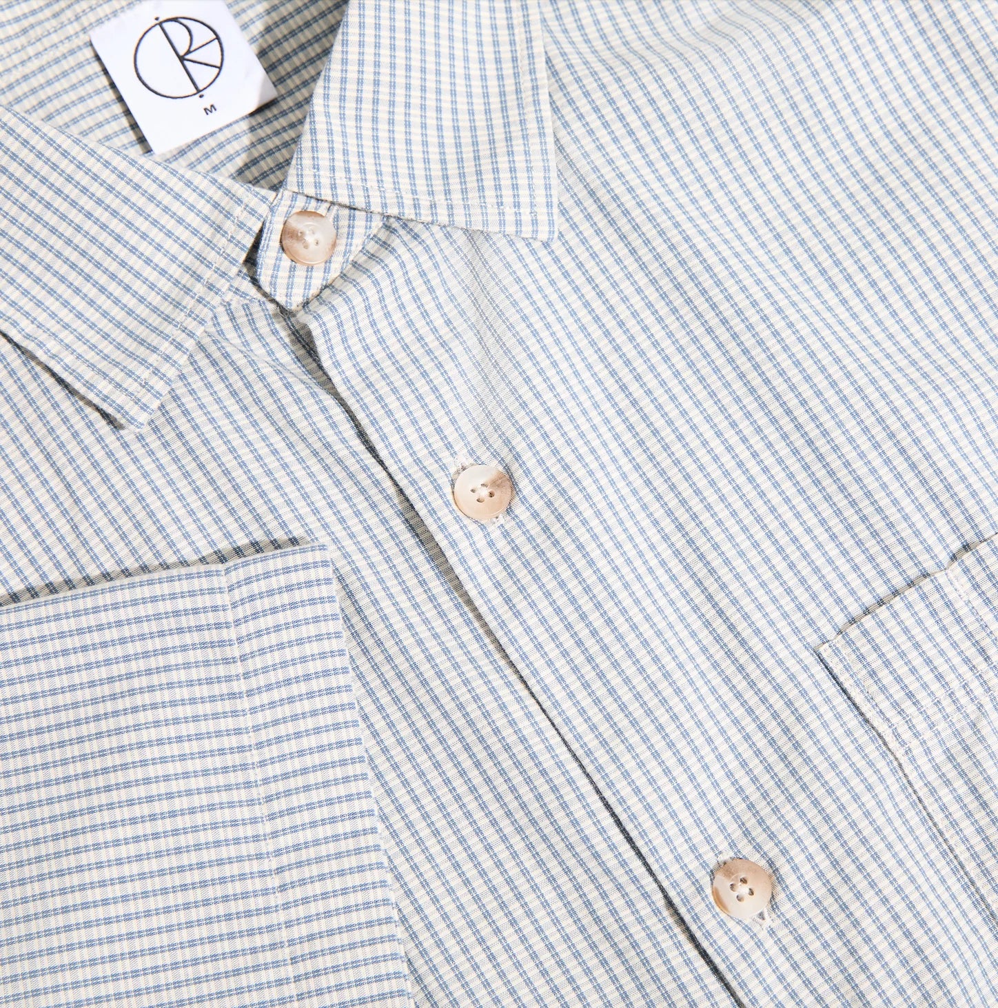 Polar Skate Co. | Mitch Shirt – Blue Check