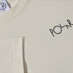 Polar Skate Co. | Contrast Tee Fill Logo – Ivory/Black