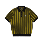 HUF TRACE STRIPE S/S KNIT TOP - Moss - Kubanna