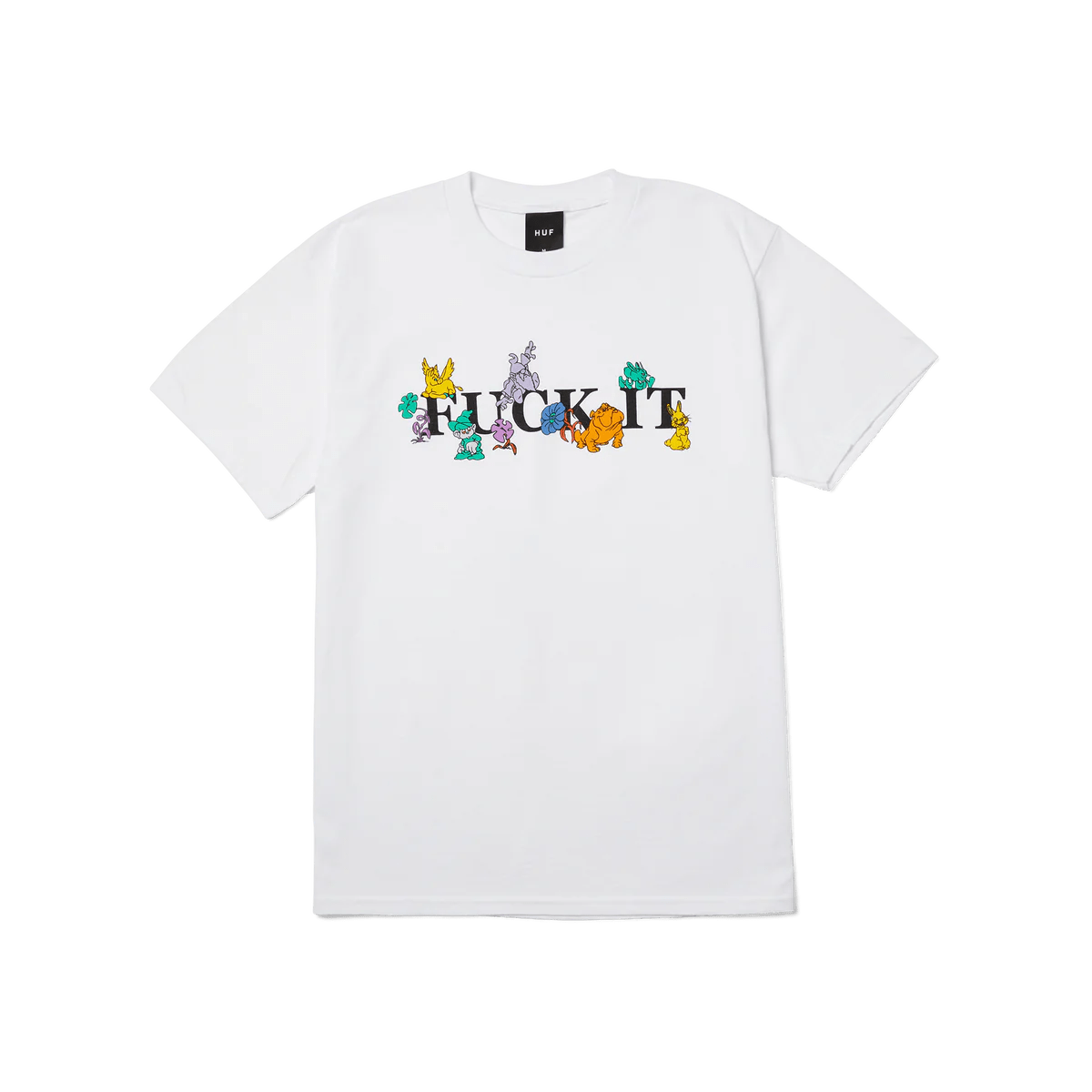 HUF Trip Tee - White - Kubanna