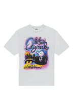 The New Originals Freddy Airbrush Tee - White - Kubanna
