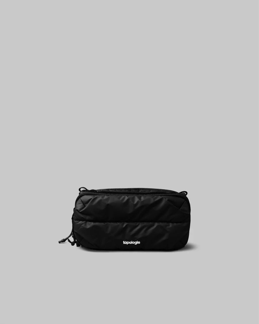Topologie Bottle Sacoche Medium - Black (Puffer) - Kubanna