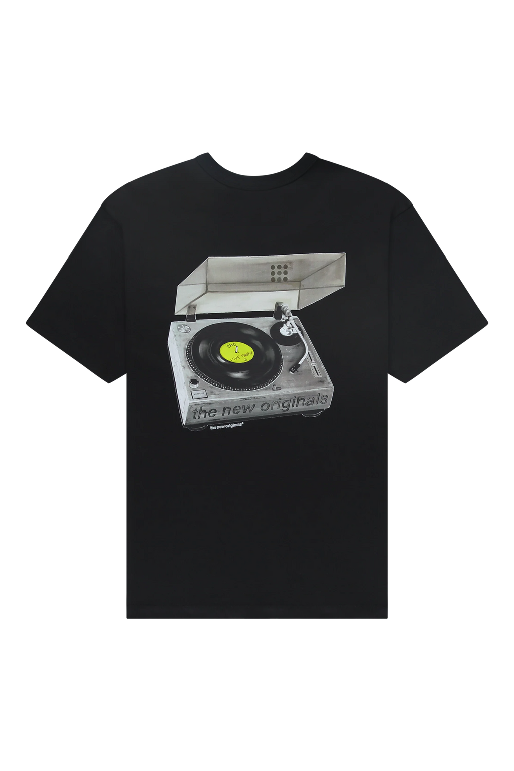 The New Originals Turntable Tee - Black - Kubanna