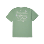 HUF UNITY NETWORK S/S TEE - Basil - Kubanna